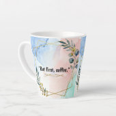 Latte tasse café et amour (Angle gauche)