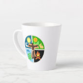 Latte Tasse Cantique de la Création (Angle gauche)