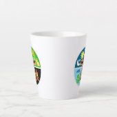 Latte Tasse Cantique de la Création (Devant)