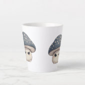 Latte Tasse Champignon Mignon – Café Champignon Forêt Fa (Devant)