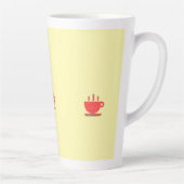 Latte Tasse Chug A Lug Jaune   (Droite)