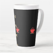 Latte Tasse Chug A Lug noir  (Angle droit)