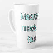 Latte Tasse citation simple (Angle gauche)