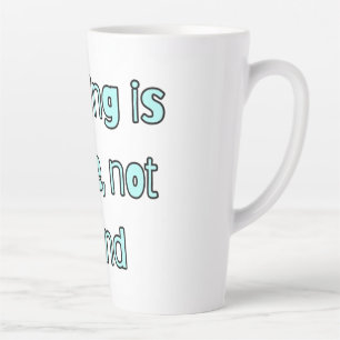 Latte Tasse citation simple