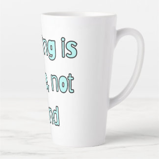 Latte Tasse citation simple