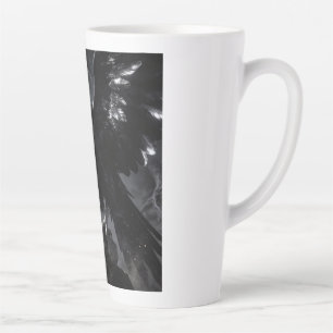 Latte Tasse Dark Raven - Céramique d'oiseau de fantasy g