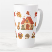 Latte Tasse d'automne (Angle droit)