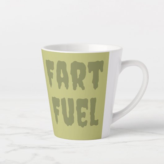Latte Tasse de café cadeau drôle (Droite)
