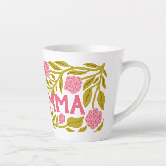 Latte Tasse de café de la fête des mères Hot Momma (Droite)