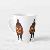 Latte Tasse de café de la saison effrayante – Édition Ha (Angle gauche)