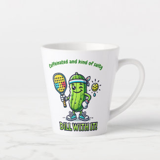 Latte Tasse de café drôle de Pickleball, vaisselle de cu