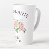 Latte Tasse de café enseignante en (Angle droit)