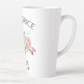 Latte Tasse de café fleurs éducatrice (Droite)
