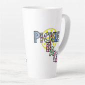 Latte tasse de café Pickleball (Angle droit)