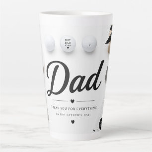 Latte Tasse de café pour la fête des pères Golf Papa