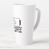 Latte Tasse de design créatif élégant | Tasse à café sty (Angle droit)