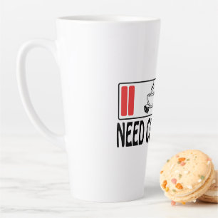 Latte Tasse de design créatif élégant Tasse à café sty