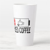 Latte Tasse de design créatif élégant | Tasse à café sty (Devant)