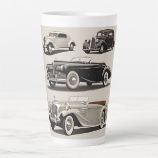 Latte Tasse de design de voiture automatique