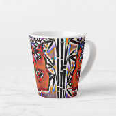 Latte Tasse de designer (Angle droit)