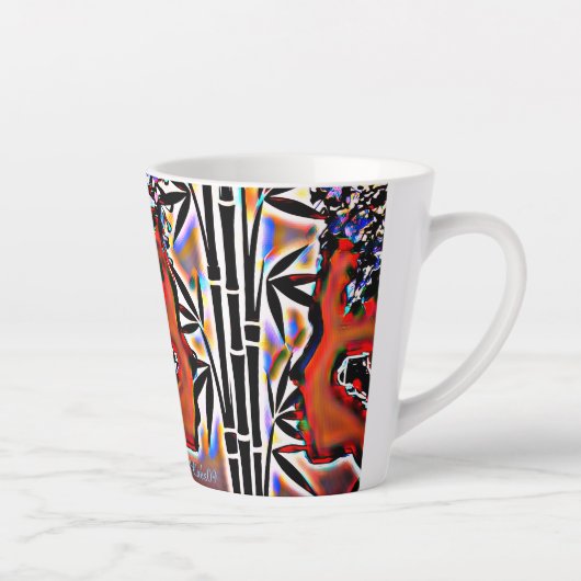 Latte Tasse de designer (Droite)
