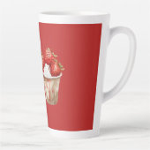 Latte Tasse de fraises sucrées aux fruits rouges (Droite)