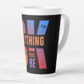 Latte Tasse de Motivation, Des Vibes Positives à Chaque  (Angle droit)