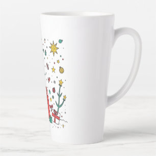 Latte tasse de Noël personnalisée