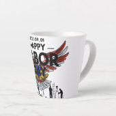 Latte tasse de tasse (Angle droit)