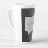 Latte Tasse d'excellence - vous inspire à chaque gorgée (Angle gauche)