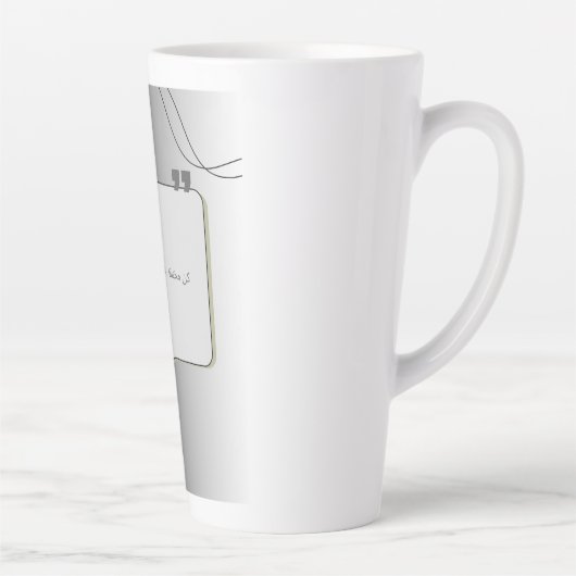 Latte Tasse d'excellence - vous inspire à chaque gorgée (Droite)