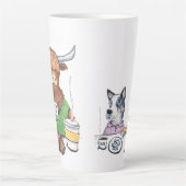 Latte Tasse du Café Cowabunga (Devant)