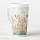 Latte Tasse du Griffon de Prairie Dorée (Angle gauche)