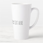 LATTE TASSE ÉDITABLE PERSONNAGE (Droite)