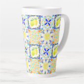Latte Tasse en citron italien (Angle droit)
