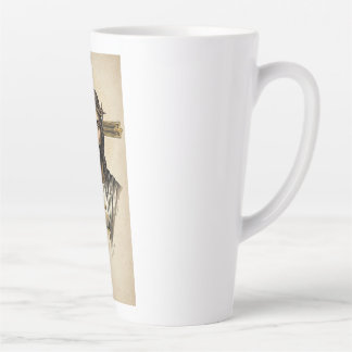Latte Tasse en verre d'art spirituel Jésus-Christ