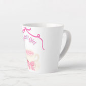Latte Tasse et gobelet (Angle droit)