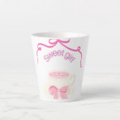 Latte Tasse et gobelet (Devant)
