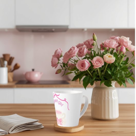 Latte Tasse et gobelet