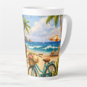 Latte Tasse Été Plage Vibes (Angle droit)
