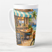 Latte Tasse Été Plage Vibes (Angle gauche)