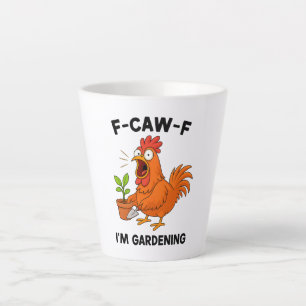 Latte Tasse F-CAW-F Je suis en train de jardiner – Jardi