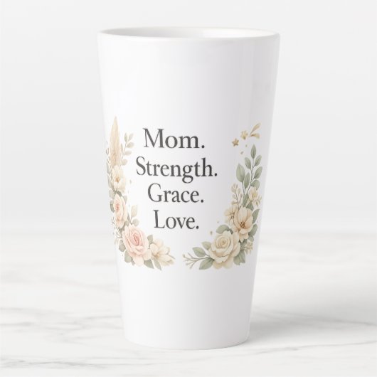 Latte Tasse Force et Grâce Maman (Devant)