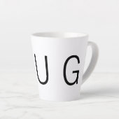 Latte Tasse générique (Angle droit)