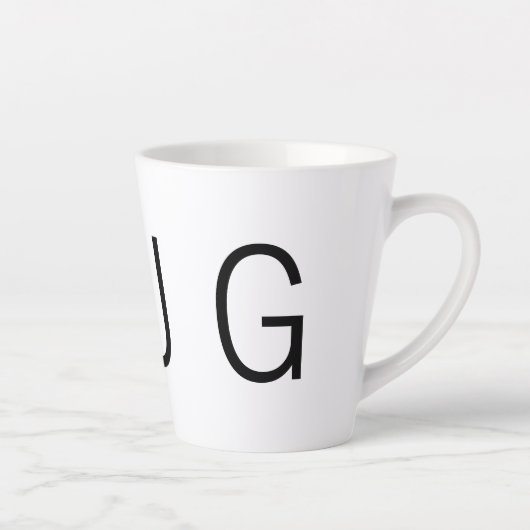 Latte Tasse générique (Droite)