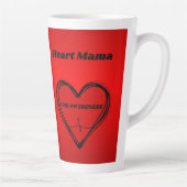 Latte Tasse Heart Mama (Droite)