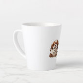Latte Tasse Humeur Café Chiot (Angle gauche)