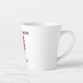 Latte tasse humour "joyeuse sans Valentin" (Droite)