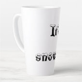 Latte Tasse il neige (Angle gauche)