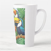 Latte Tasse imprimée (Droite)